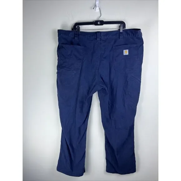 Carhartt Men's 46x30‎ Relaxed Fit Navy Pant *Flaw - Picture 5 of 12